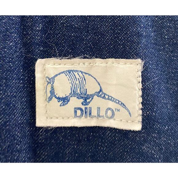 Rare Vintage NWT Dillo Women's Carpenter Blue Denim Jean Bib Overalls 90s Y2K 24 - Picture 15 of 16